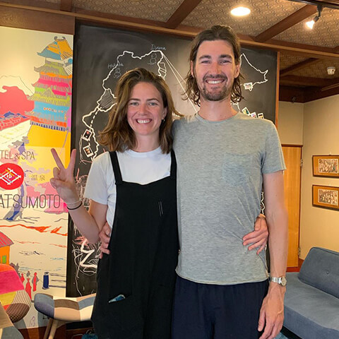 Nice couple from London